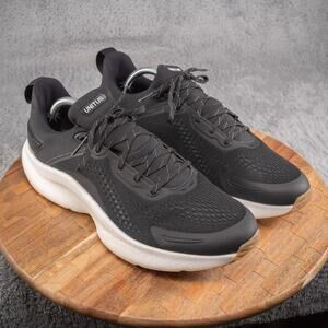 Unitus Men's Size 11 Fortra Freedom Running Sneakers Shoes Black White Gum Sole